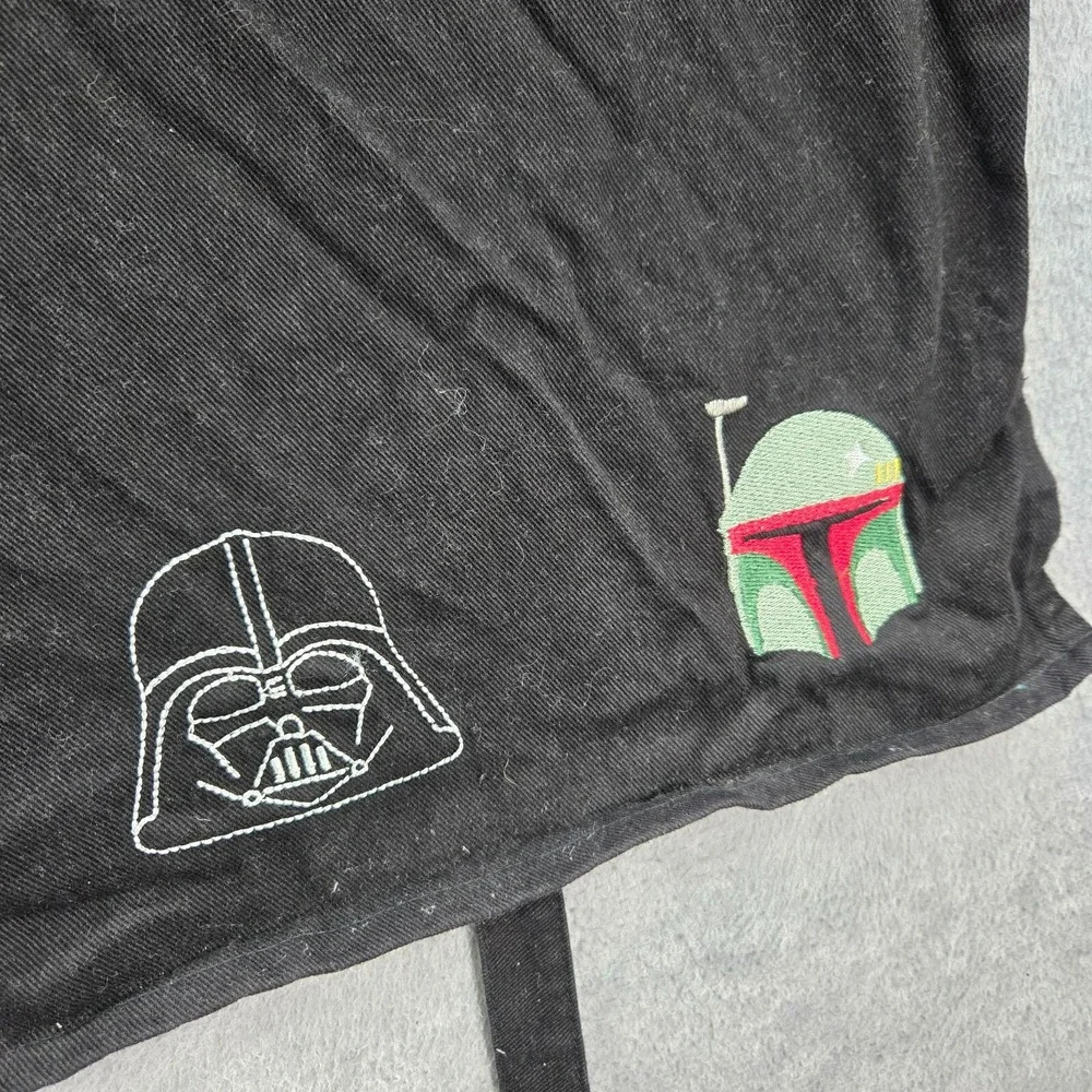Star‎ Wars Men Apron One Size Black Darth Vader Yoda Storm Trooper Daddy Logo
